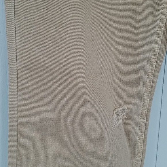 New Free People Tan Distressed Straight-le… - Picture 4 of 14